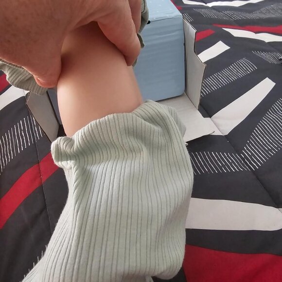 Realistic Reborn Baby Dolls Full Body Vinyl 18 in Real Life Baby Girl Doll - Picture 5 of 5